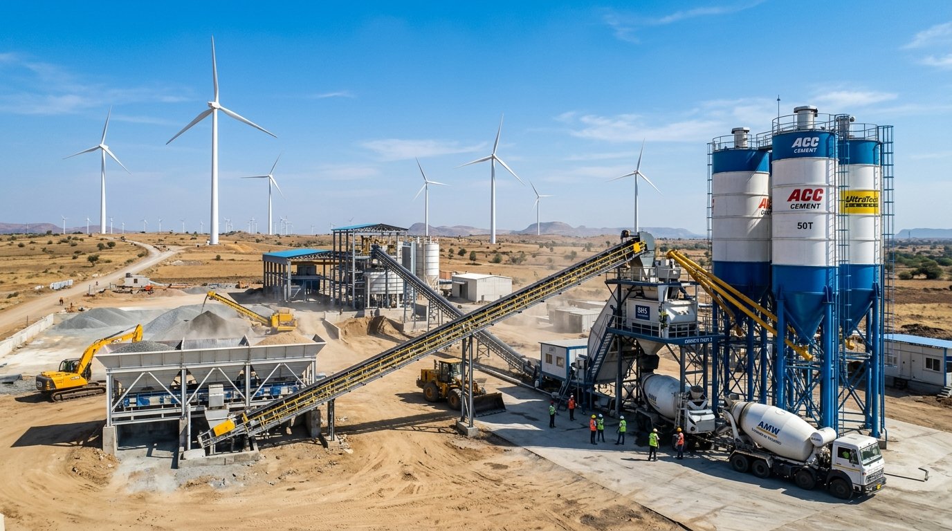Concrete Mobile Batching Plant
